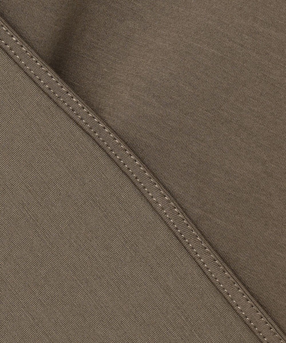 ICB 【洗える】タイプライタージャージー 8分袖ドルマンスリーブカットソー 