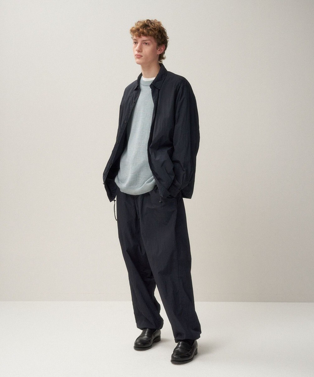 ATON HAND DYED NYLON | シャツ ジャケット ‐UNISEX 