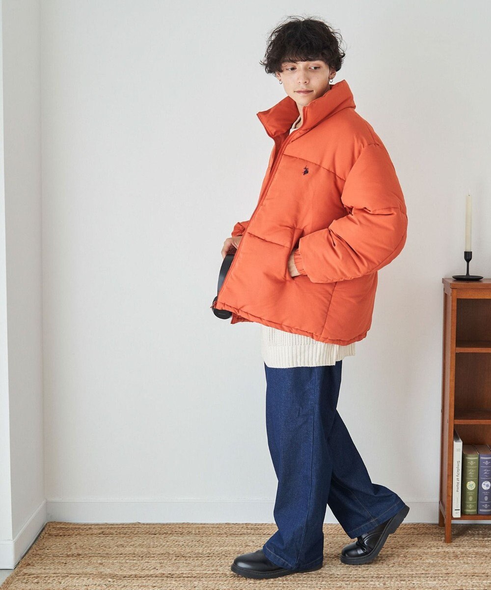 WEGO 【WEB限定/Sサイズ新登場/お気に入り登録者数5万人越えの大人気アイテム】U.S. POLO ASSN.別注パデッドジャケット 