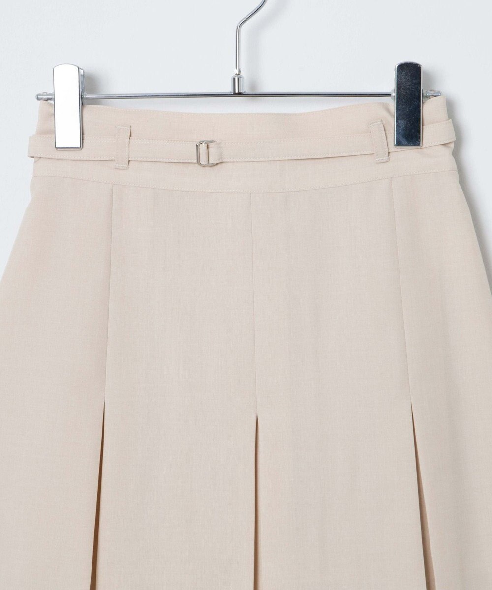 WEGO 【SETUP可】リネンライクプリーツミニスカパン 