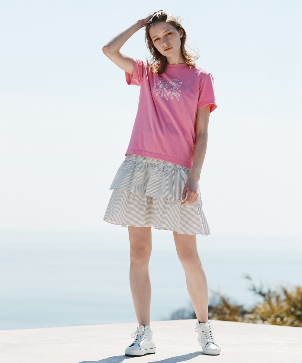 23区GOLF 【WOMEN】【23Fondation/WEB&一部店舗限定】ティアード スカート 