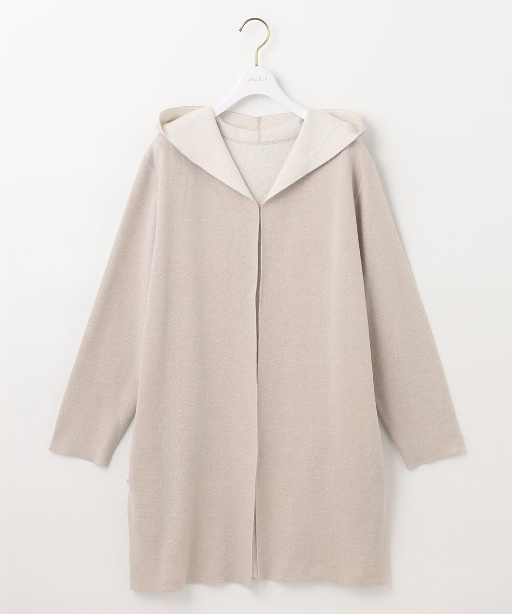 ANY SIS 【2WAY】リバーシブルフーディー アウター 