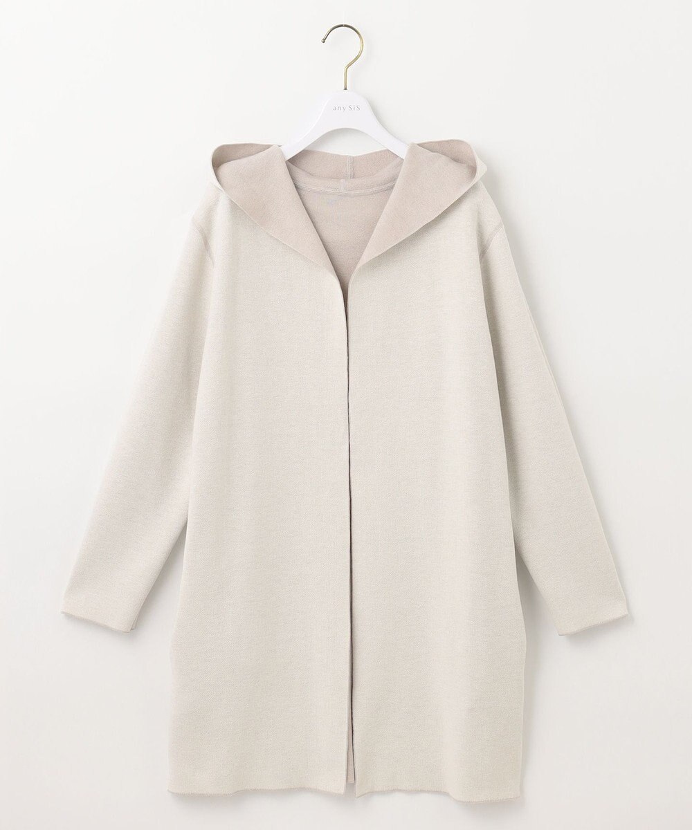 ANY SIS 【2WAY】リバーシブルフーディー アウター 