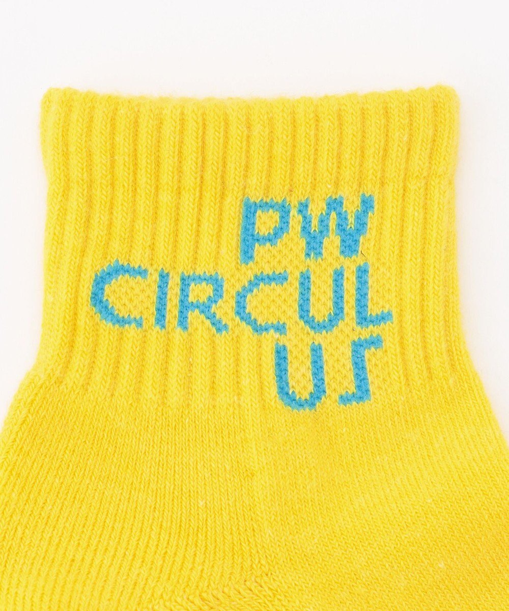 PW CIRCULUS 【虫よけ加工】【WOMEN】ブランドロゴ ショートソックス  ゴルフ 