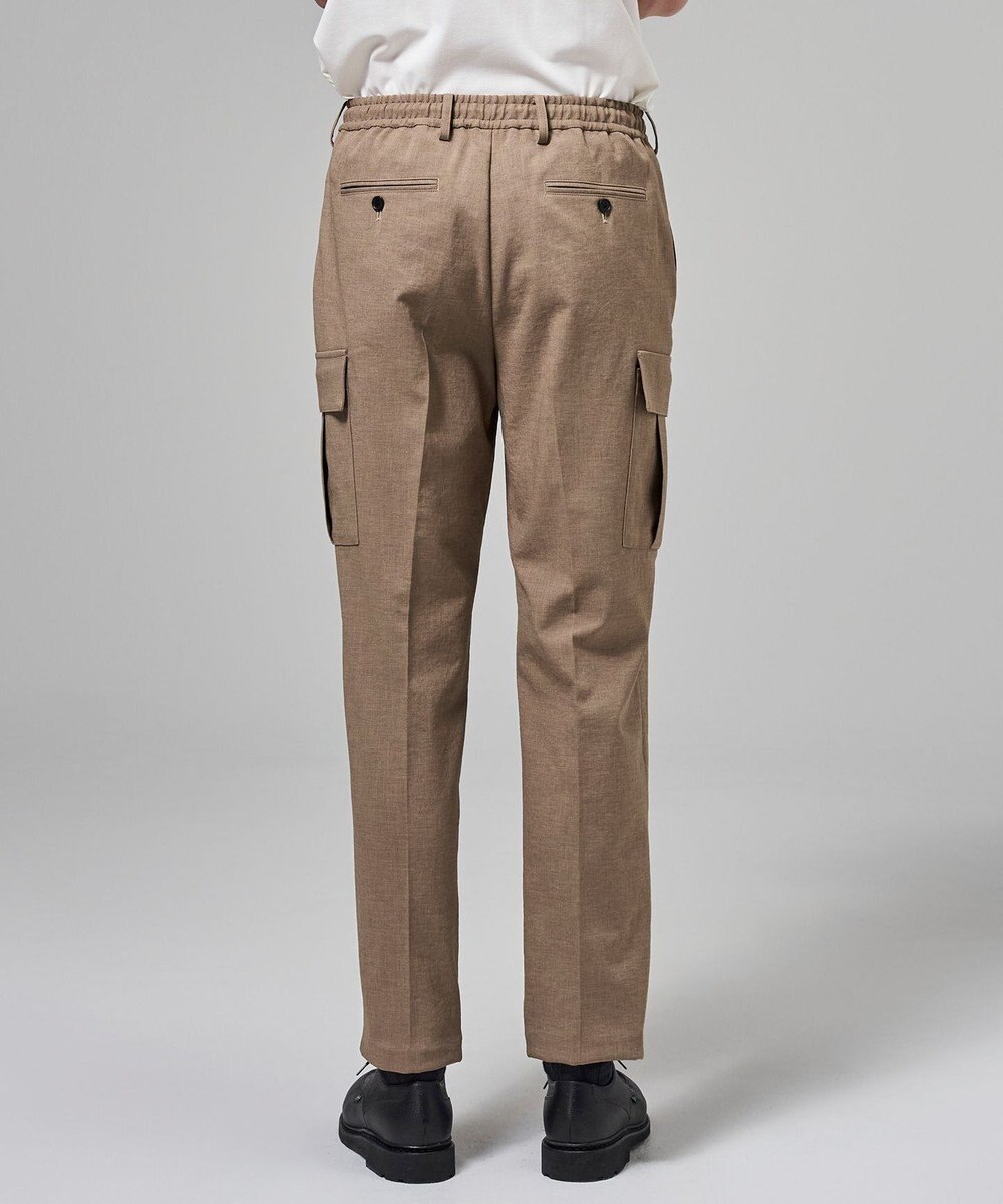 JOSEPH HOMME 【新素材】テクノクロスストレッチ　ドローコード付きストレートカーゴパンツ / HOVE CARGO 