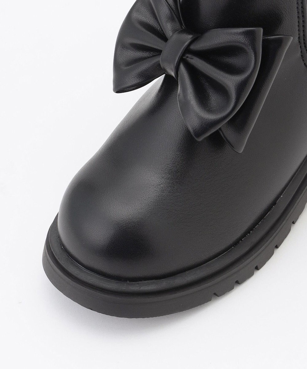 ANY KIDS リボンサイドゴアブーツ 