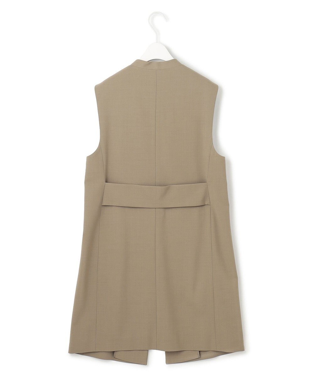 ICB 【洗える】ウール2WAYストレッチ ジレ 