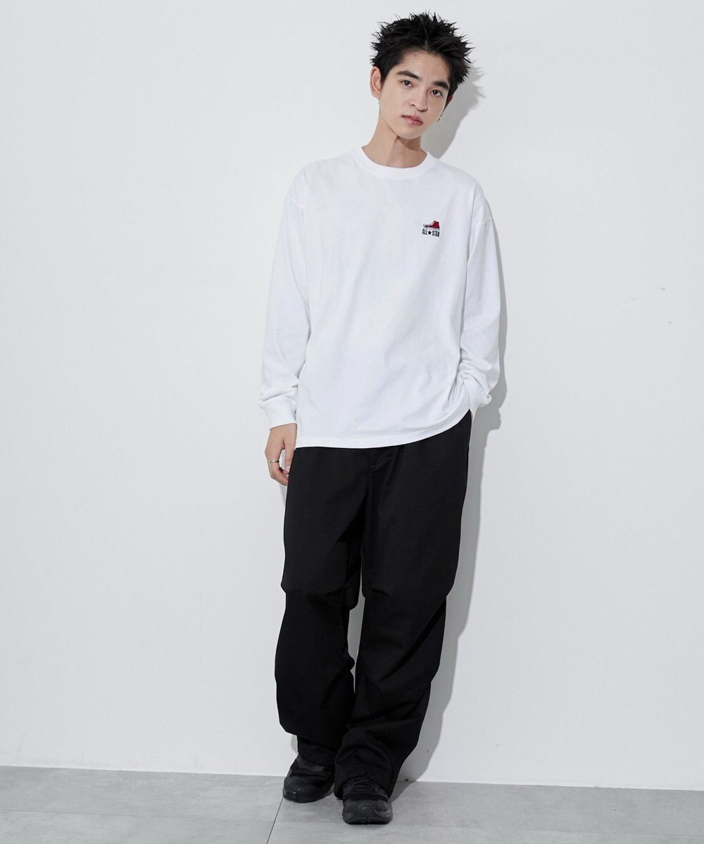 WEGO 【ユニセックス着用ITEM】CONVERSEワンポイントT（LS） 
