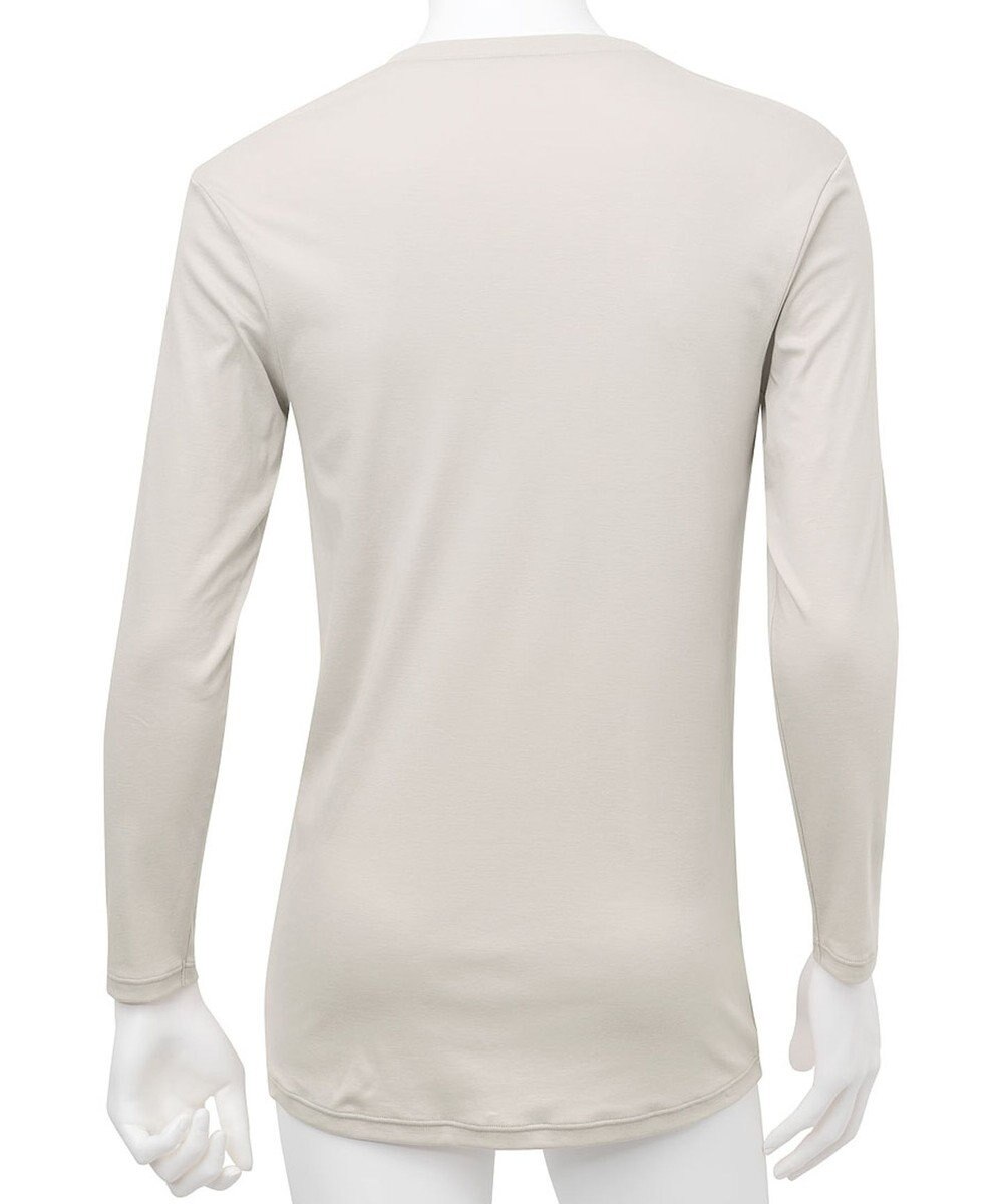 WACOAL MEN WACOAL MEN あったかインナー Vネック 8分袖 綿100％ 保温性 やわらかさが続く 静電気が起こりにくい 毛玉になりにくい 後裾長め設計 インナー WL6103 /ワコールメン 