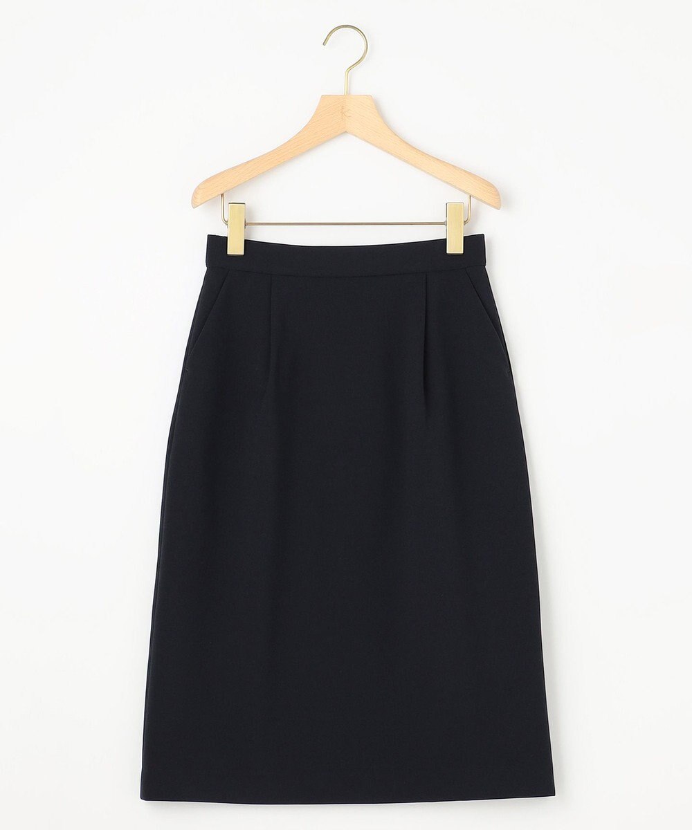 組曲 S 【KUMIKYOKU NAVY】コンフォータブルドレープ コクーンスカート 