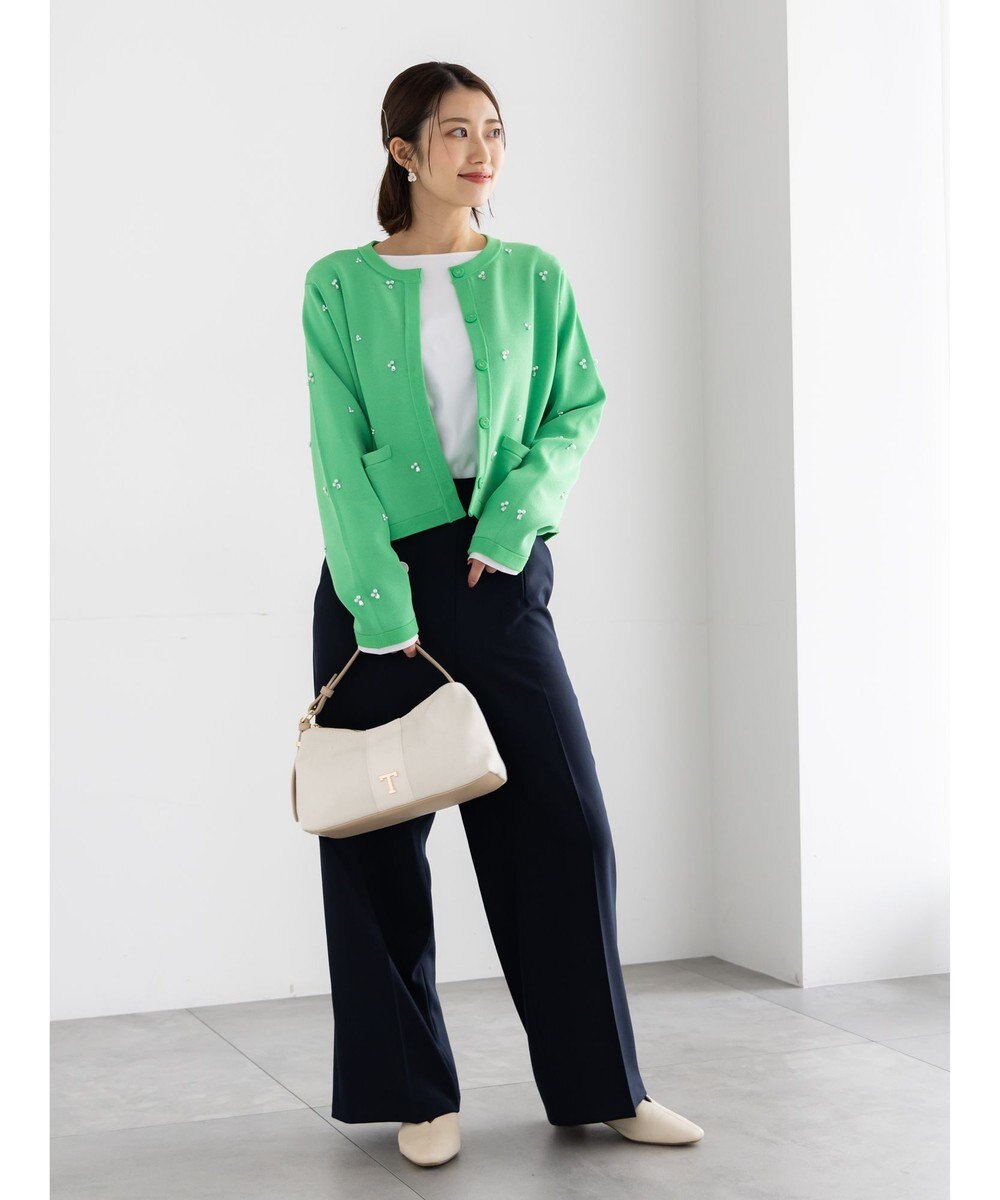 Te chichi パールビジューニットライトジャケット《2026 spring catalog item》 