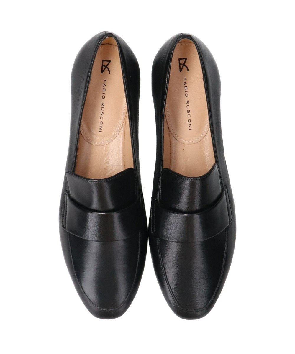 INTER-CHAUSSURES 【FABIO RUSCONI】モカデザインレザーシューズ 