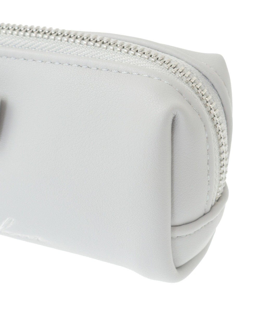 Maison de FLEUR パールビジュー合皮リボンロングポーチ 