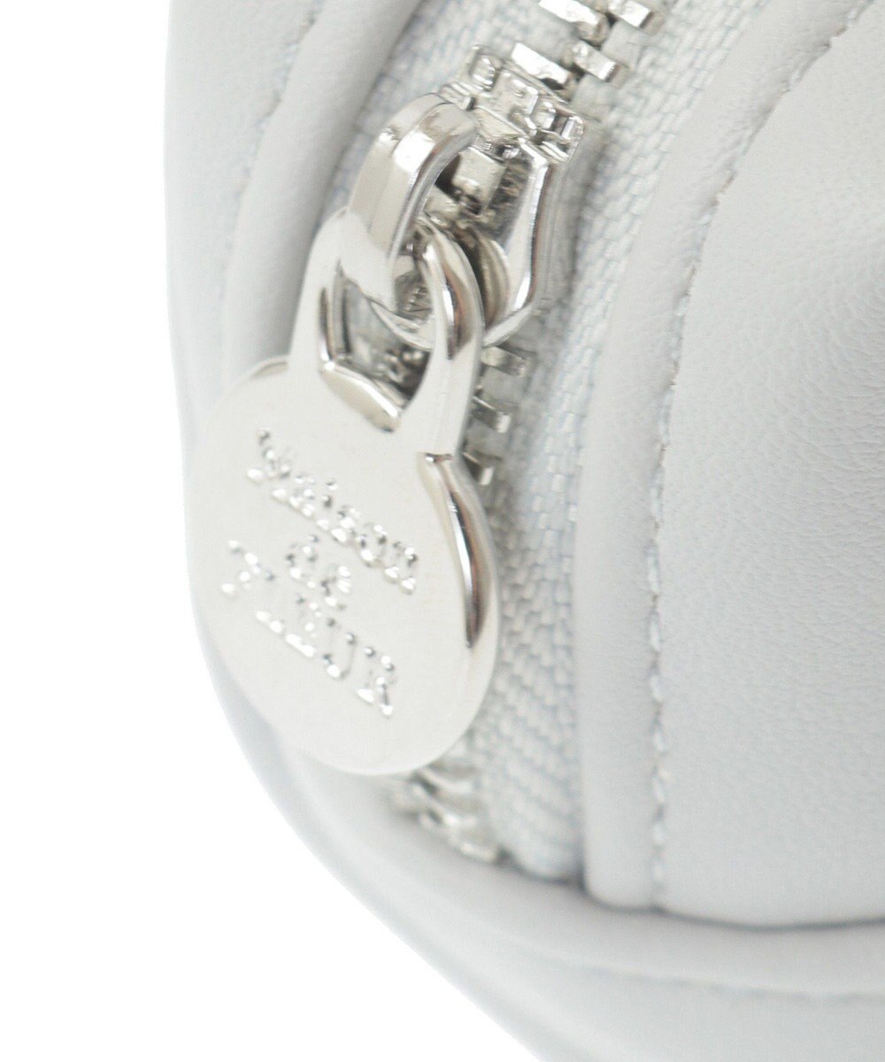 Maison de FLEUR パールビジュー合皮リボンロングポーチ 