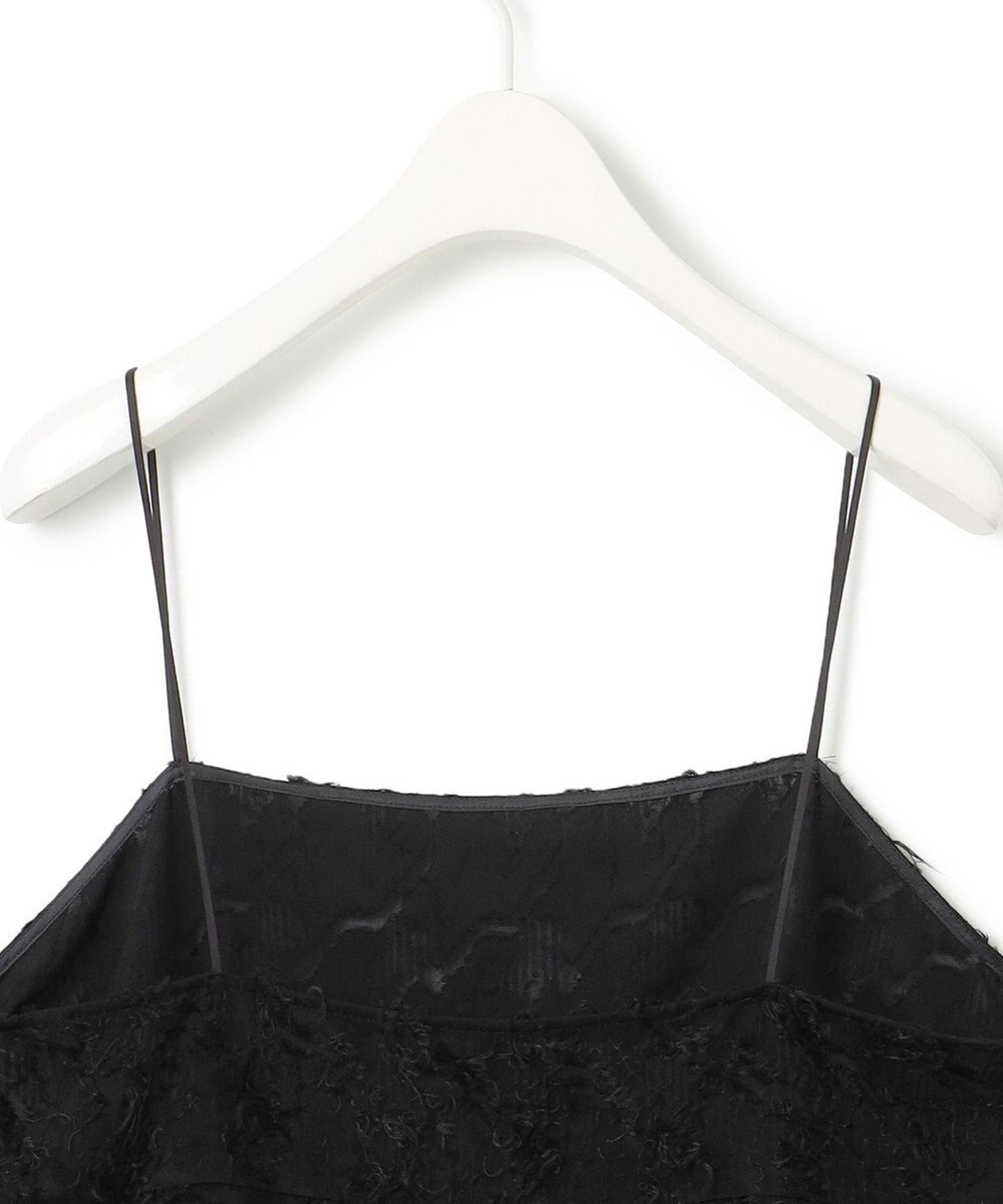 ICB 【WEB限定】 ハンドトゥースジャガード キャミブラウス 