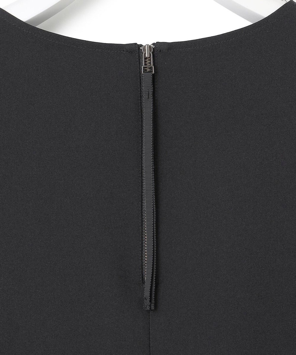 ICB 【洗える】 ウールライクストレッチ ドルマンスリーブワンピース 