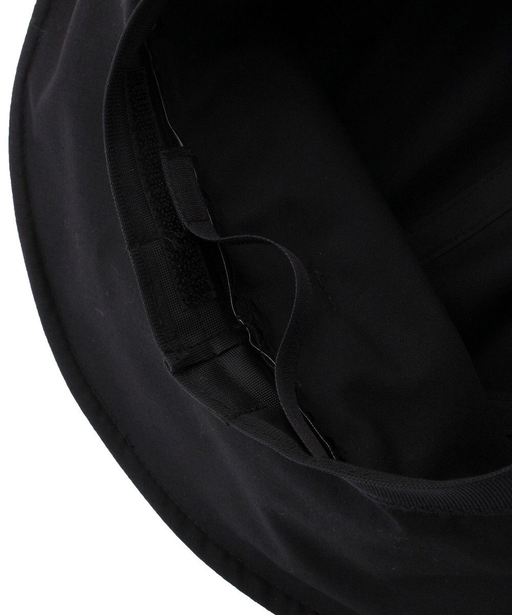 MOONBAT 【遮光100％/遮熱/UV】HIROKO KOSHINO(ヒロコ コシノ)遮光 ビッグリボンハット 帽子 広つば ゆったりMサイズ 手洗い可能/サイズ調整可能/日本製 