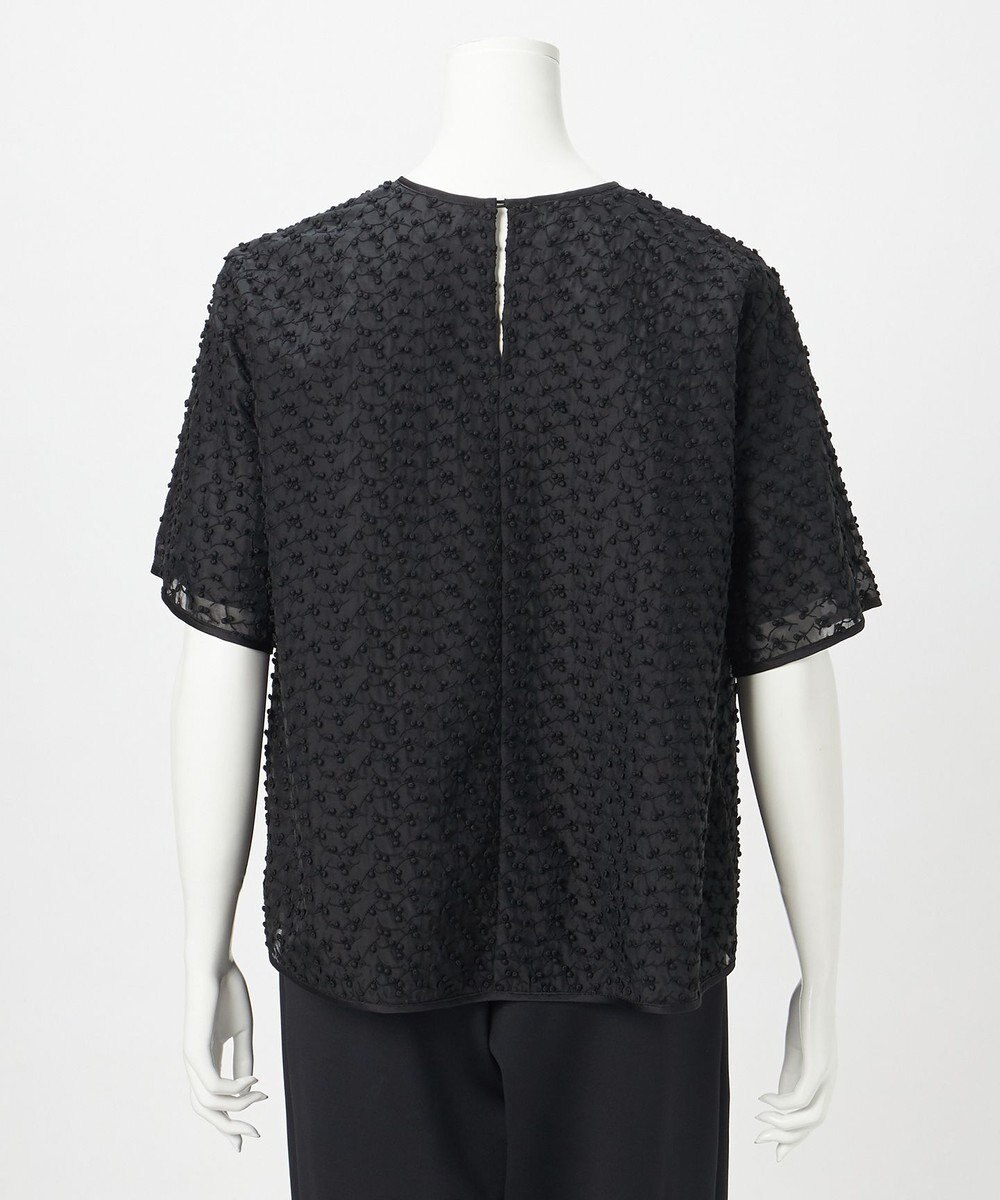 23区 L 【R(アール)】ランダムドットレース Aライン ブラウス 