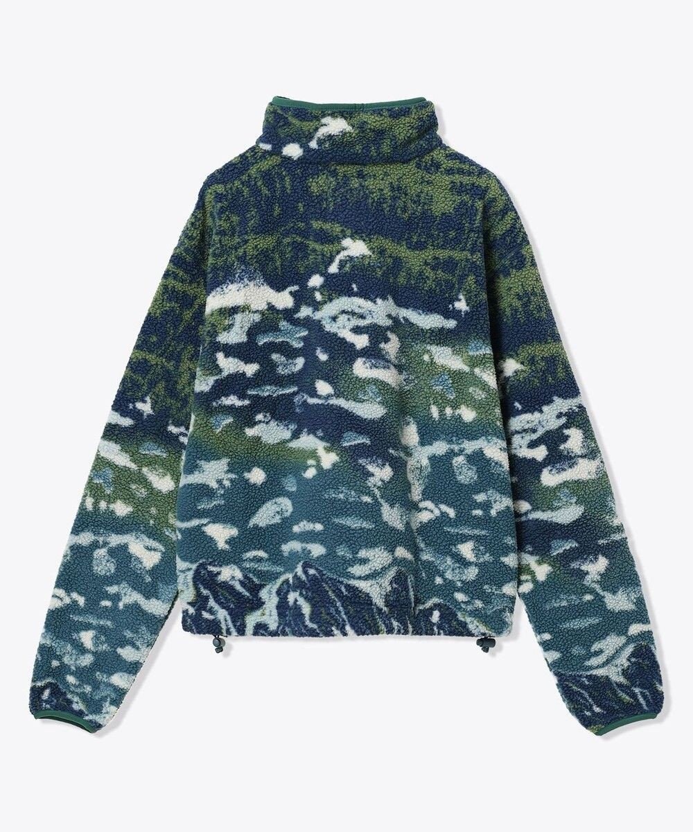 Columbia Columbia/ ウィメンズヘルベチアII プリントクロップドハーフスナップフリース /コロンビア 