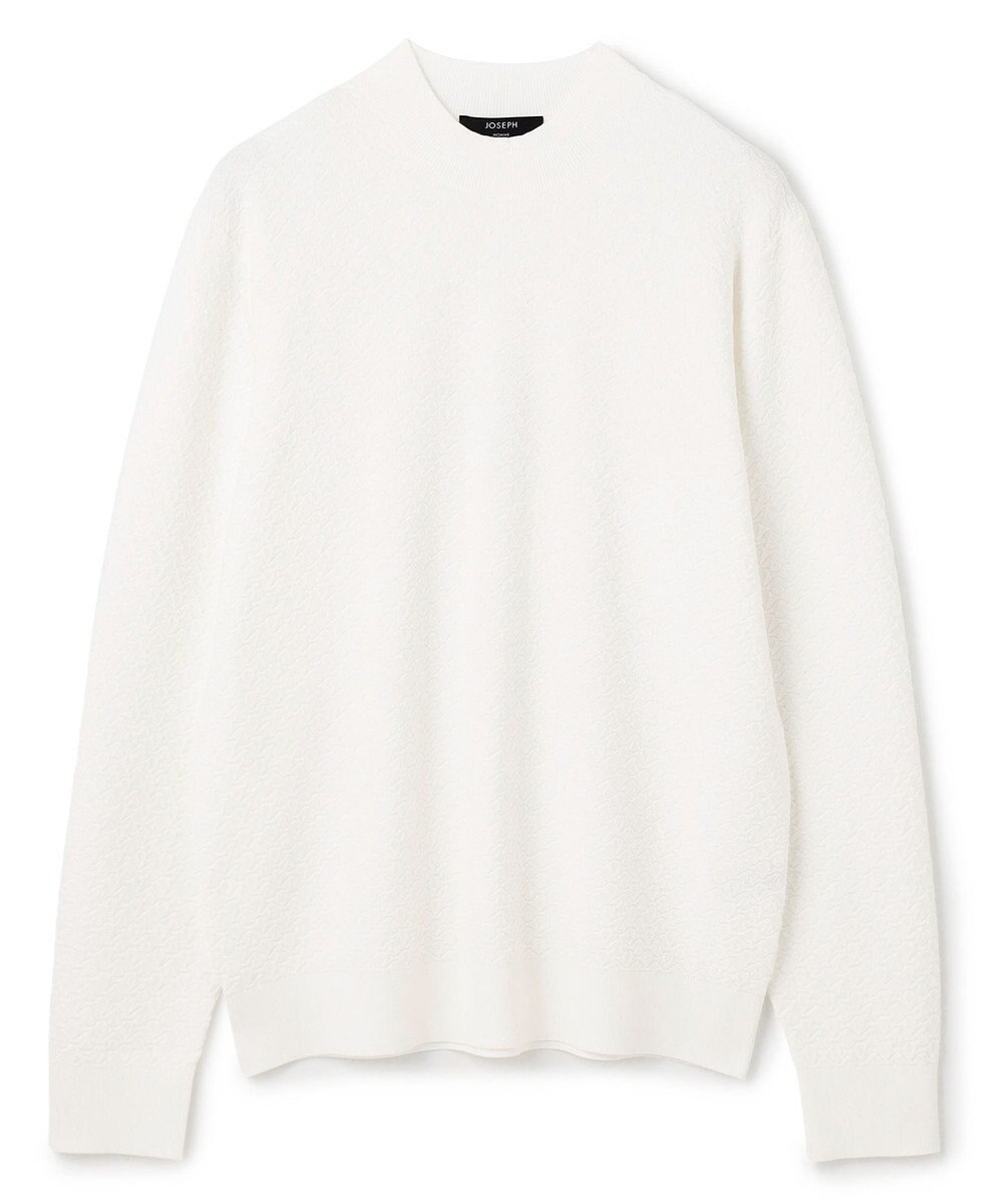 JOSEPH HOMME 新型【洗える】ヴィスコースリンクス　モックネックニット 