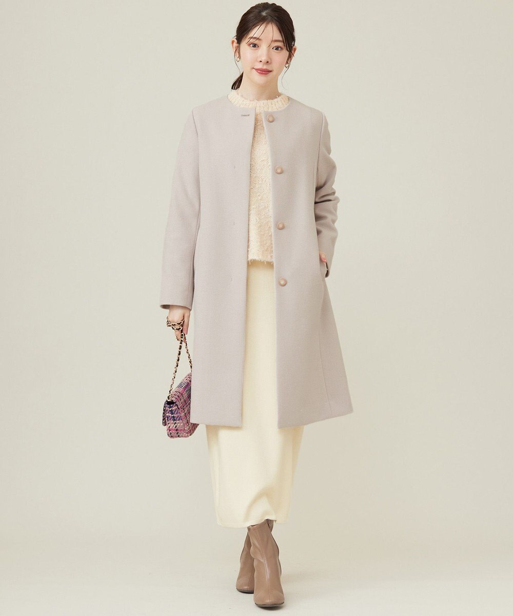 ANY SIS 【洗える・セットアップ可】アンチピリング総針ニット スカート 