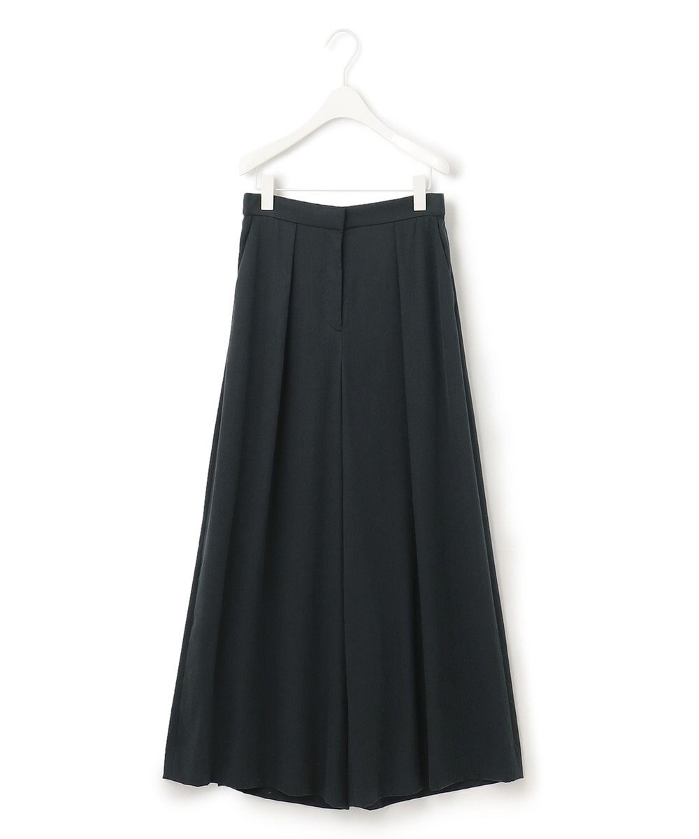 ICB 【洗える】 フィブリルツイル タックパンツ 