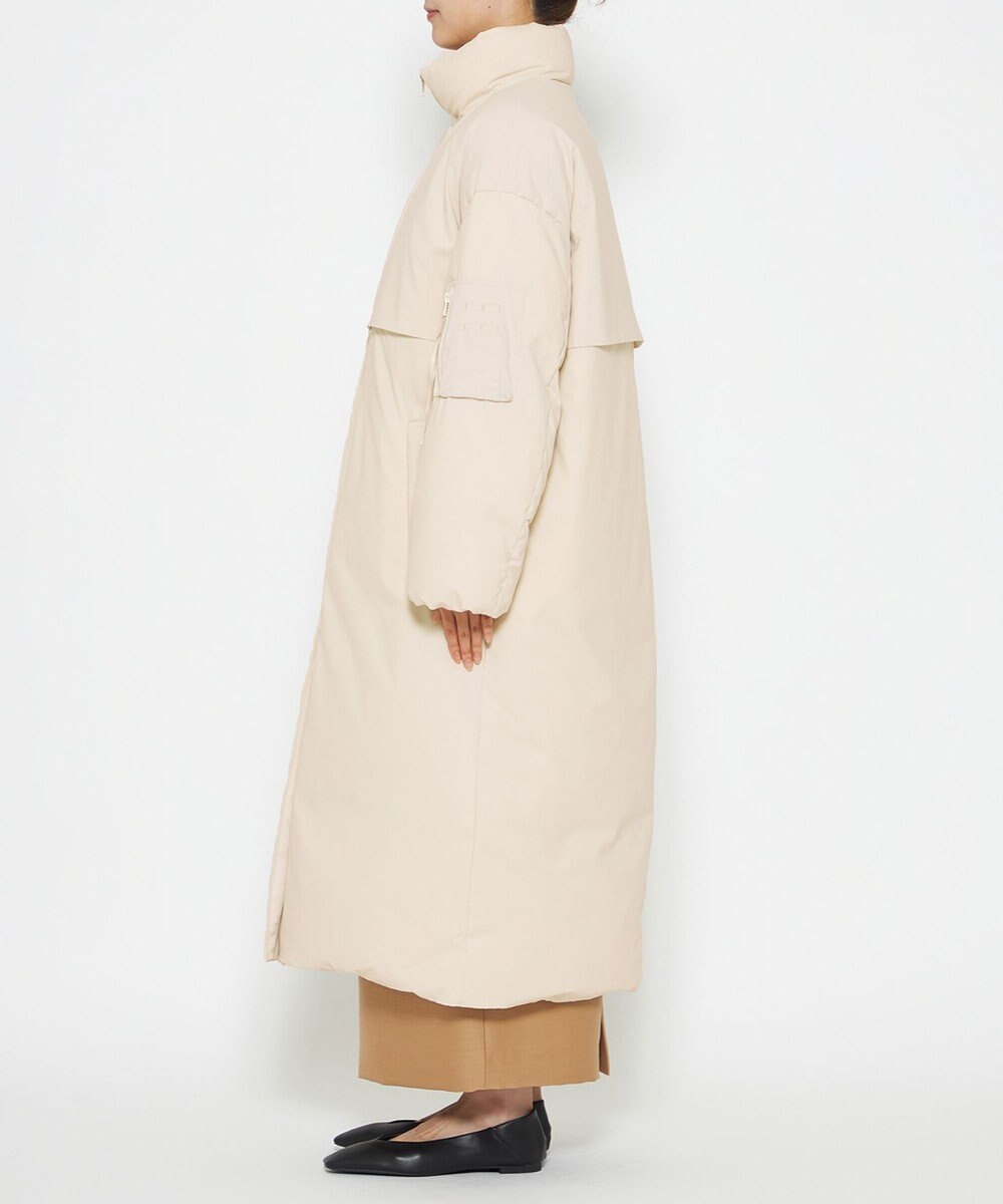 uncrave 【撥水・洗濯機洗い可】プルーフ ダウン ロングコート（uncrave WHITE） 