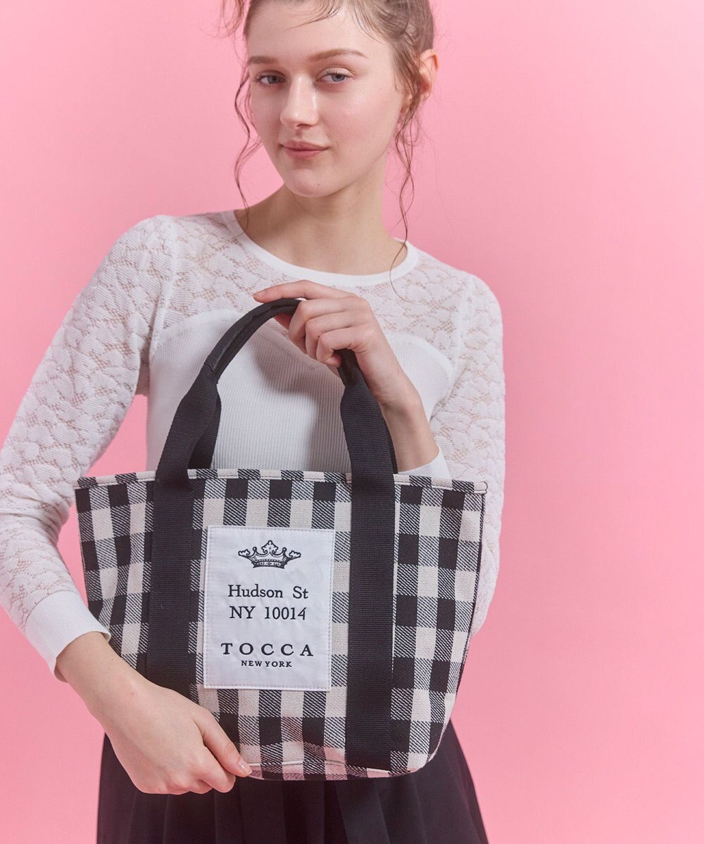 TOCCA 【WEB＆一部店舗限定】TOCCA AVENUE CANVAS TOTE キャンバス トートバッグ 