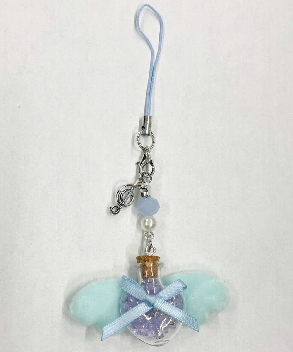 WEGO カラーリボンエンジェルキーホルダー 