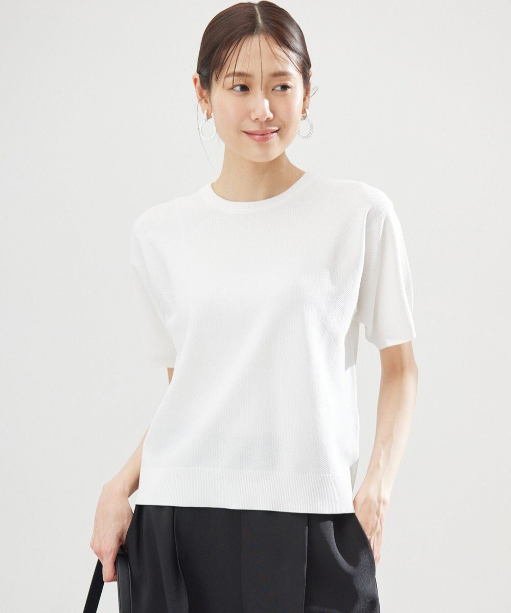 組曲 L カノコニットＴシャツ 