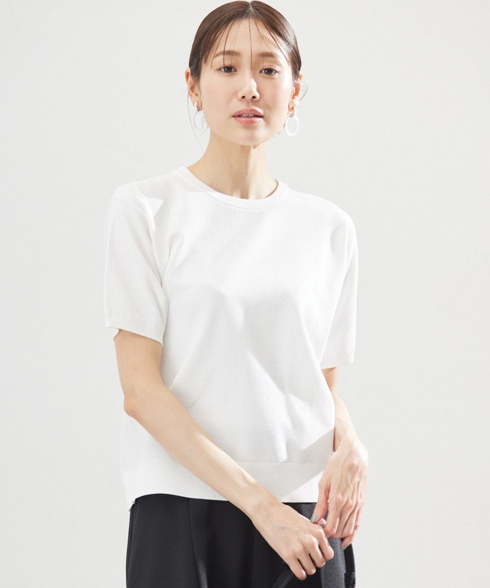 組曲 L カノコニットＴシャツ 