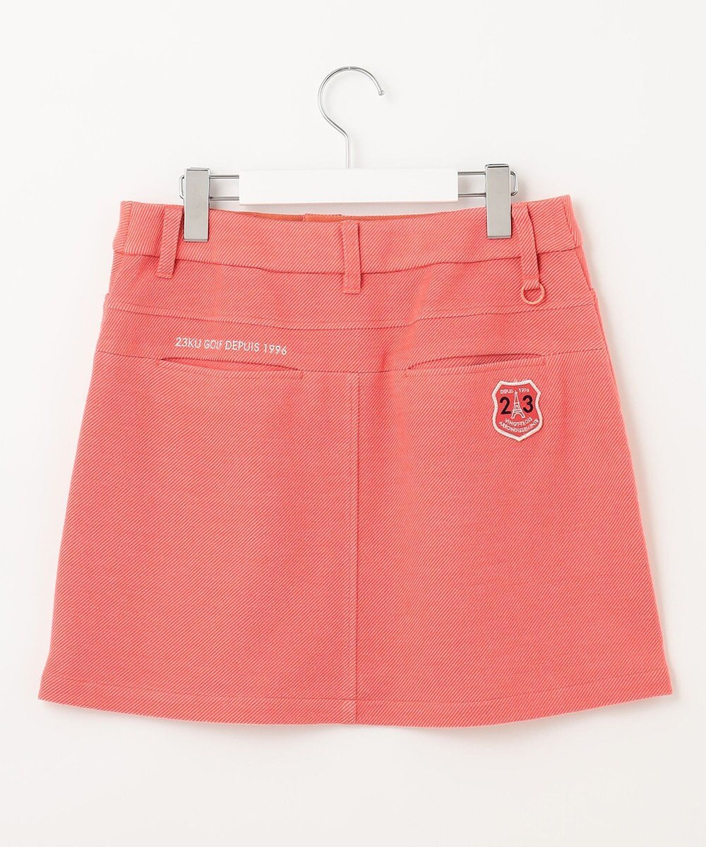 23区GOLF 秋冬の暖か定番スカート！【WOMEN】クロスサーモツイル 台形スカート 