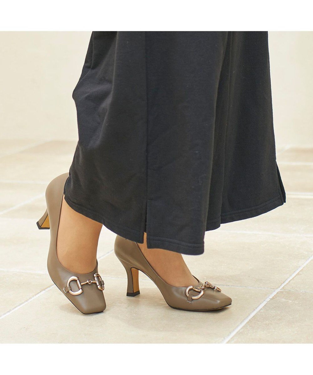 MODE ET JACOMO <MODE ET JACOMO>ビットデザインパンプス 