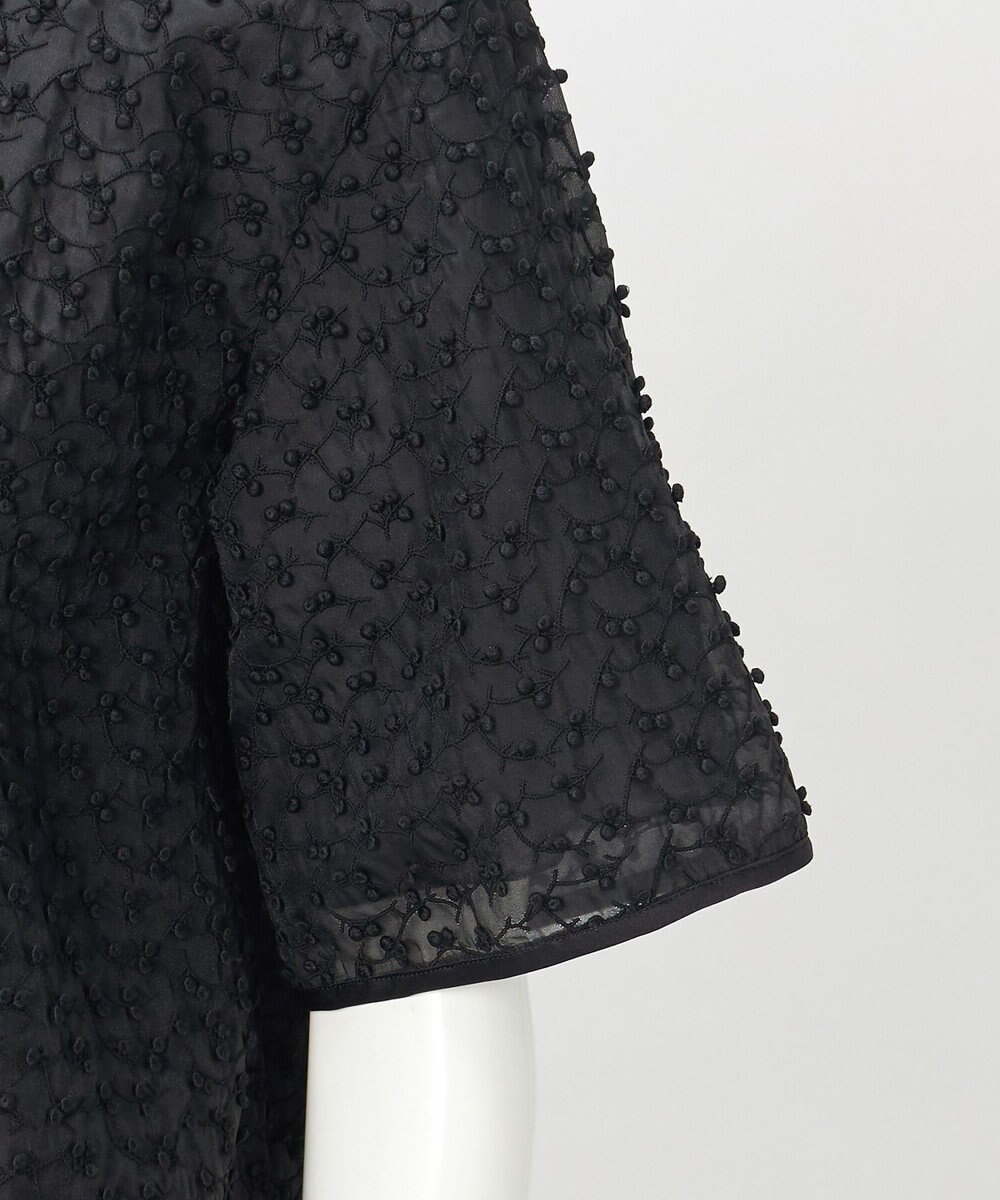 23区 L 【R(アール)】ランダムドットレース Aライン ブラウス 