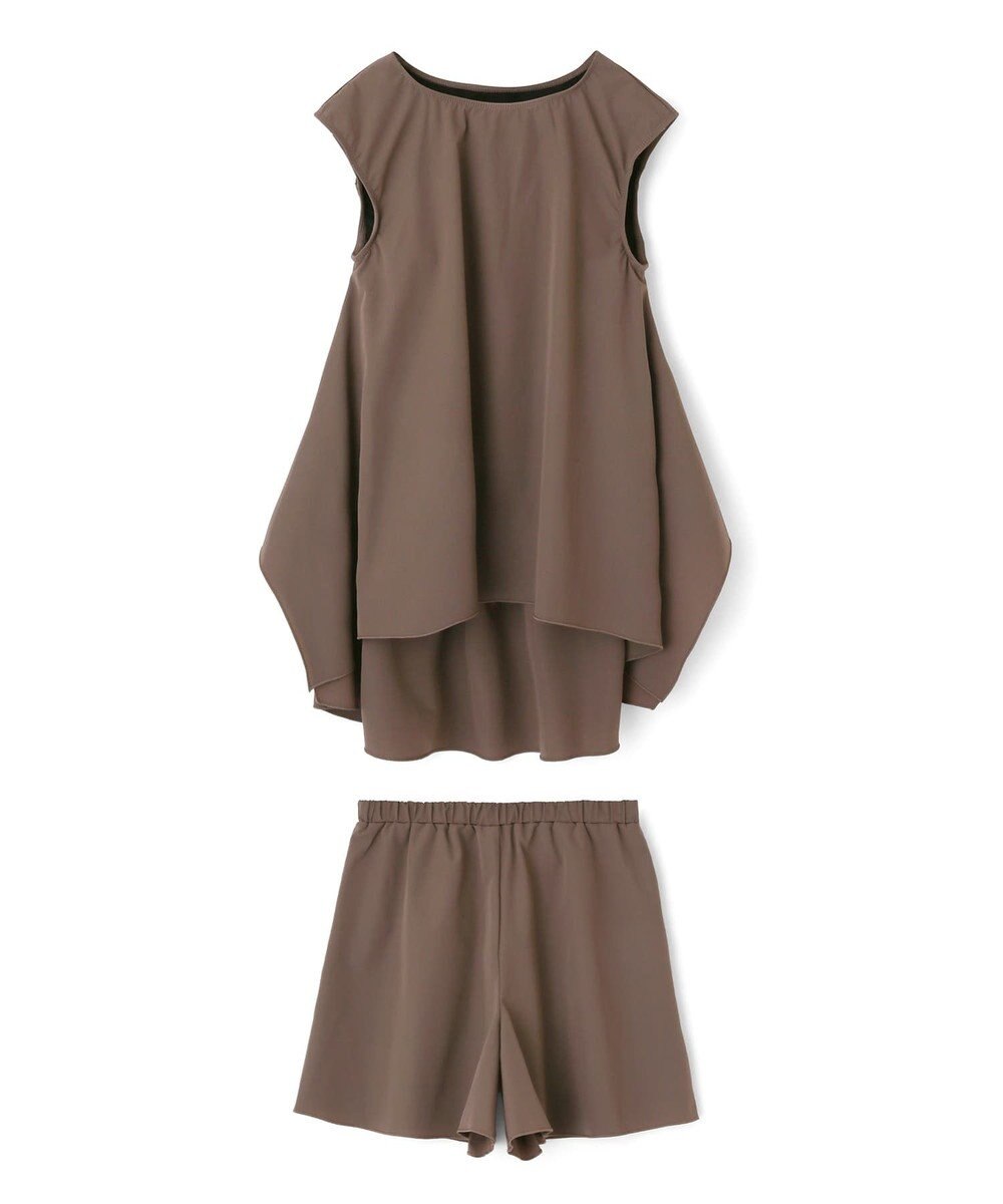 San-ai Resort（三愛水着楽園） 【UPF50＋】　タンクトップキュロット3点セット　9M・11L　【San-ai Resort（サンアイリゾート）】 