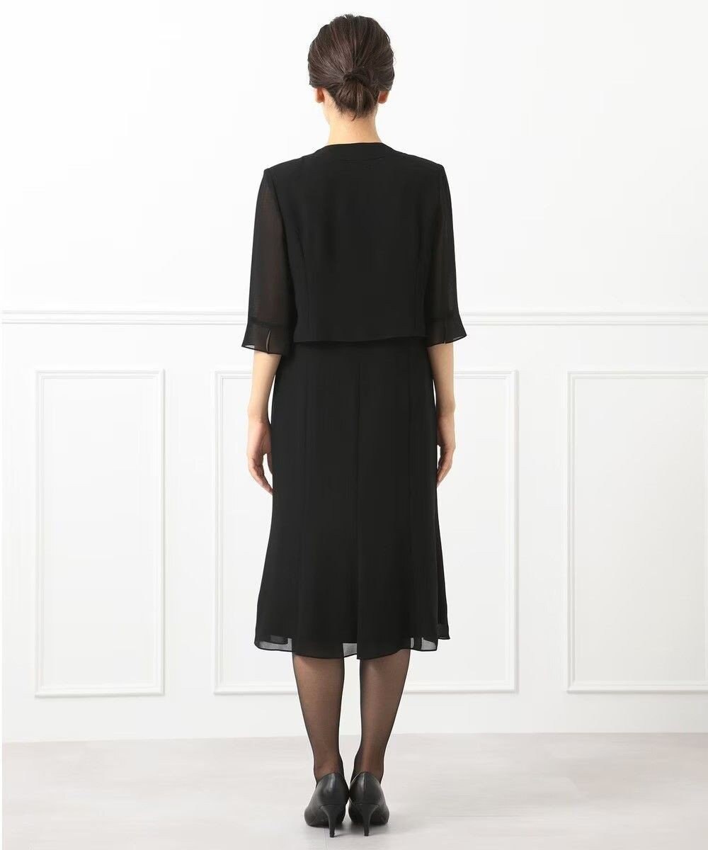 自由区 FORMAL 【人気NO.1 / 洗える】ボレロ風ワンピース 