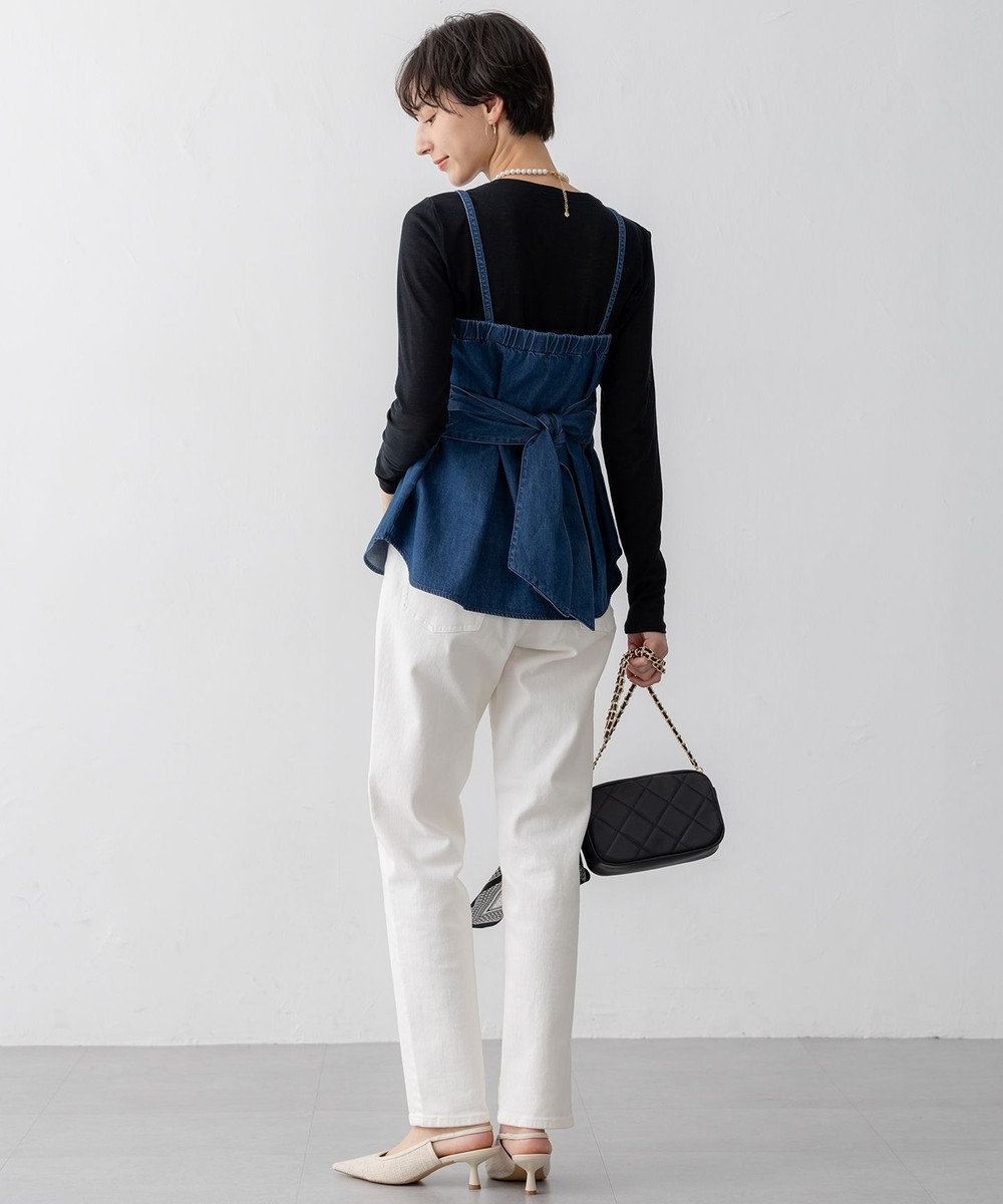 23区 【洗える】23区DENIM ボーイズテーパード パンツ 