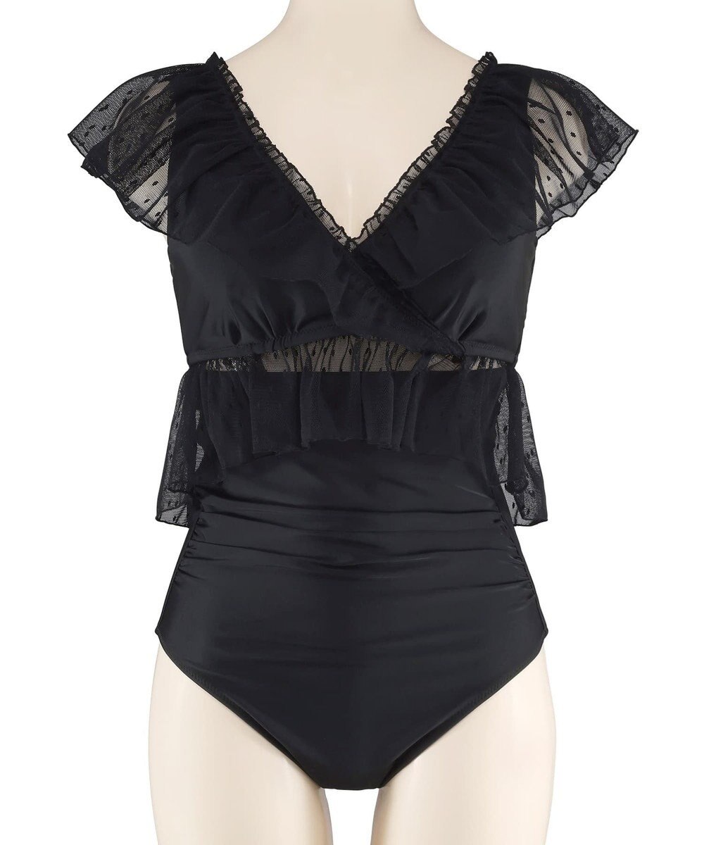 San-ai Resort（三愛水着楽園） 【San-ai Resort×PEACH　JOHNコラボ】【ナイスバディ水着】フリルワイヤービキニ　9M・11L　【San-ai Resort（サンアイリゾート）】 