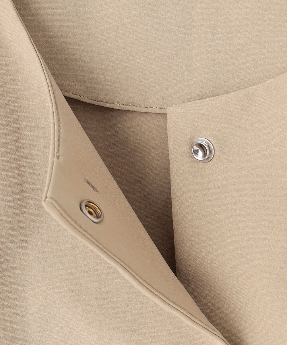 ICB L 【接触冷感・UVカット・撥水・洗える】 プルーフ4WAYタフタ ジレブラウス 