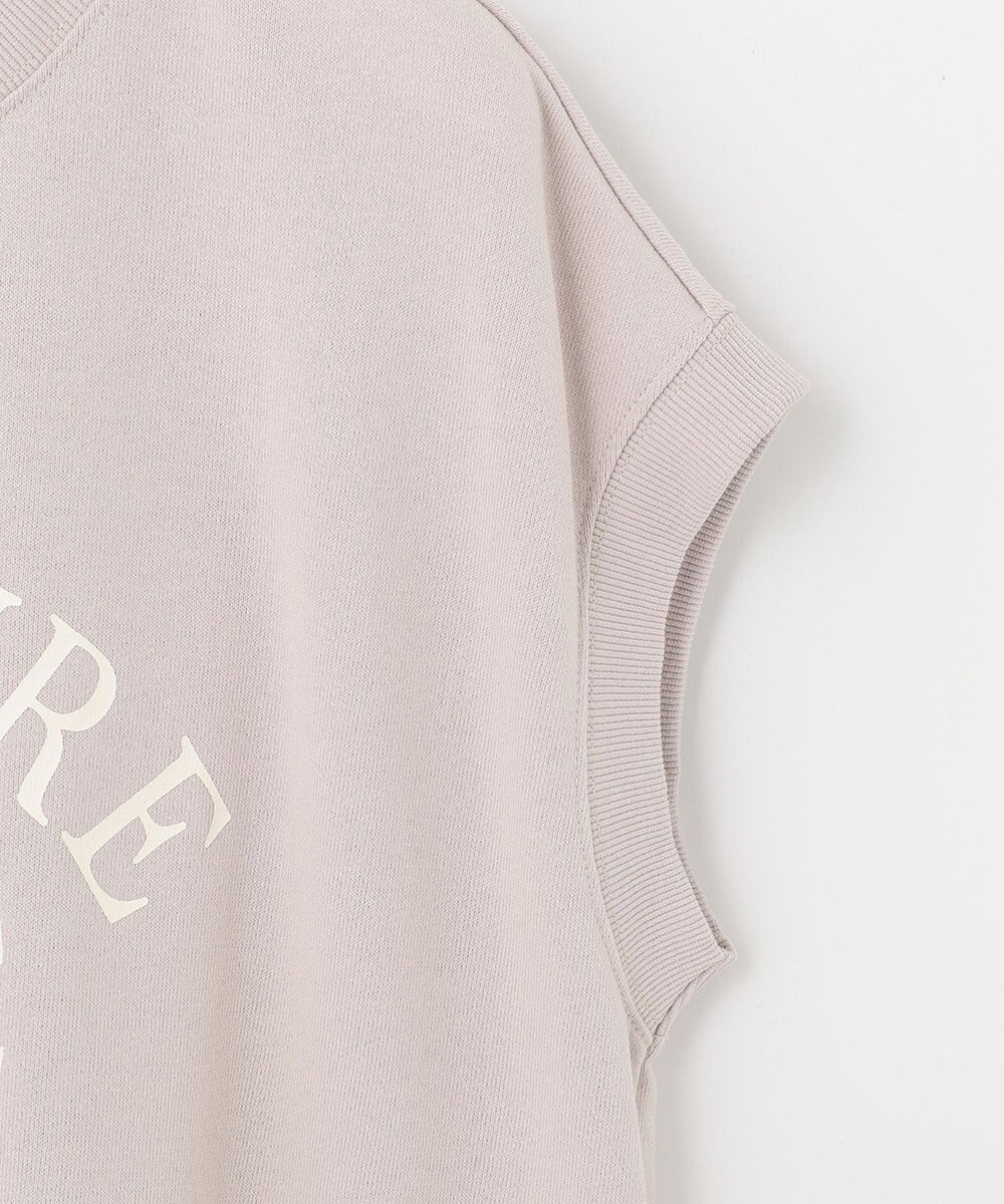 ANY SIS フレンチスリーブロゴ スウェット 