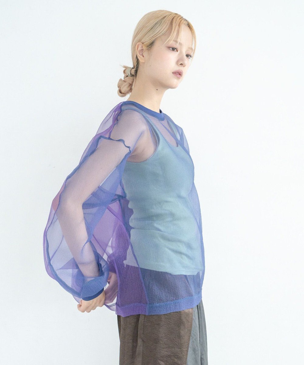 COQ SHEER ORGANZA 2 シアープルオーバー 
