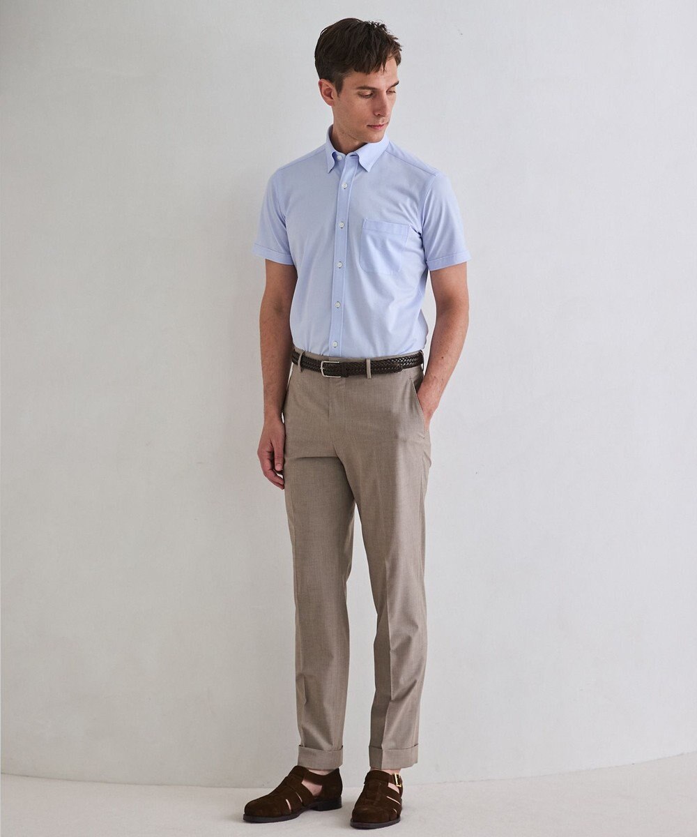 GOTAIRIKU 26年新作【吸汗速乾/接触冷感】ノードシールド BIZシャツ_スナップダウン 