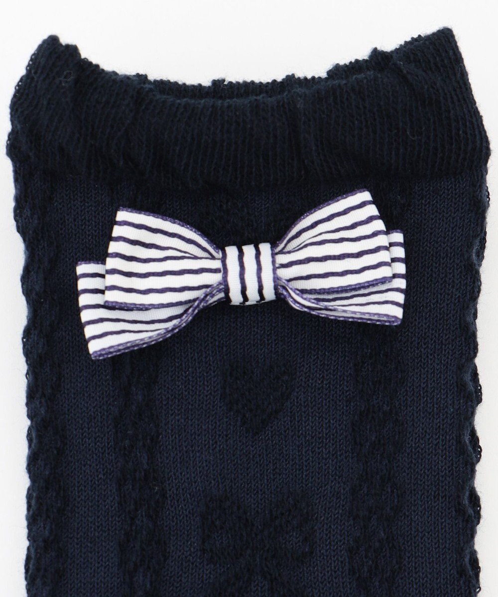 ANY KIDS ハイソックス（リボンディテール） 