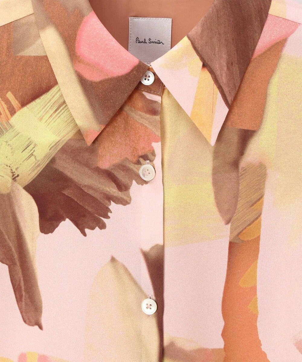 Paul Smith Floral Paint 半袖シャツ 
