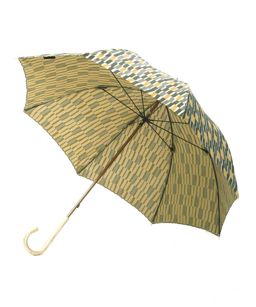 槇田商店 ノルディック 大枝 カーキ 長傘 