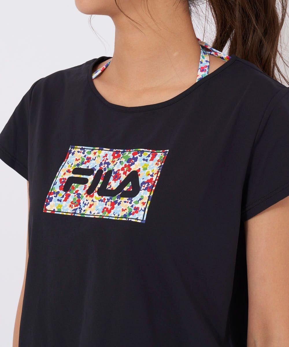 OP／FILA 【FILA】ロゴTシャツ付き水着 ４点セット 