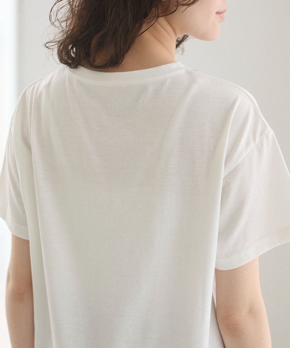 WEGO 【ANGIE VINTAGE】コード刺繍デザインTシャツ 