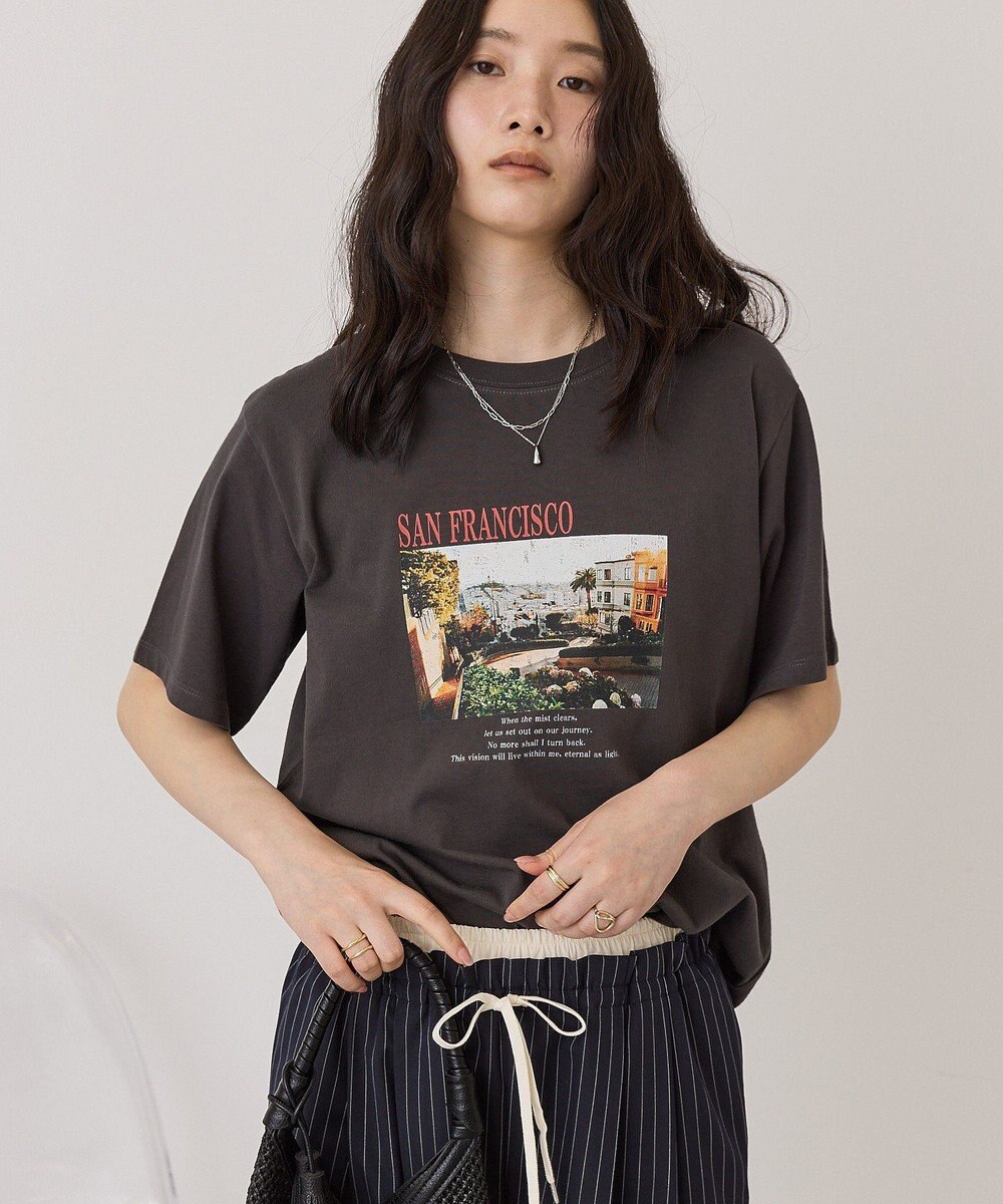 AMERICAN HOLIC SANFRANCISCO ロゴ＆フォトTシャツ 