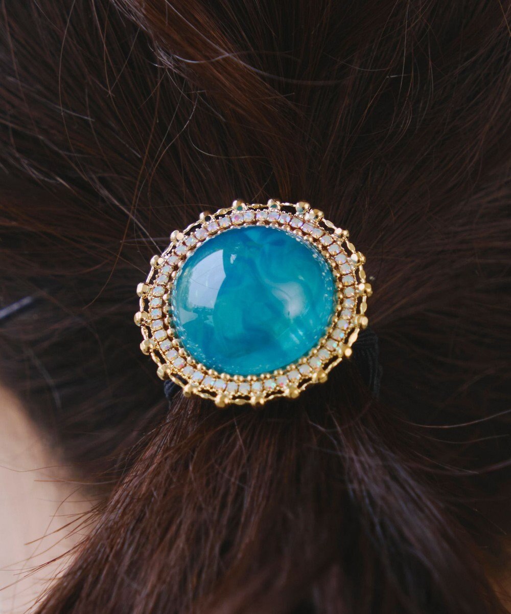 Tiaclasse ポイントカラーストーンゴム　 