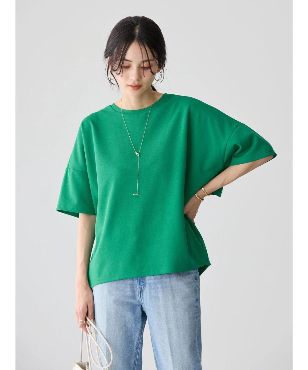 AMERICAN HOLIC 接触冷感バックフレアポンチプルオーバー 